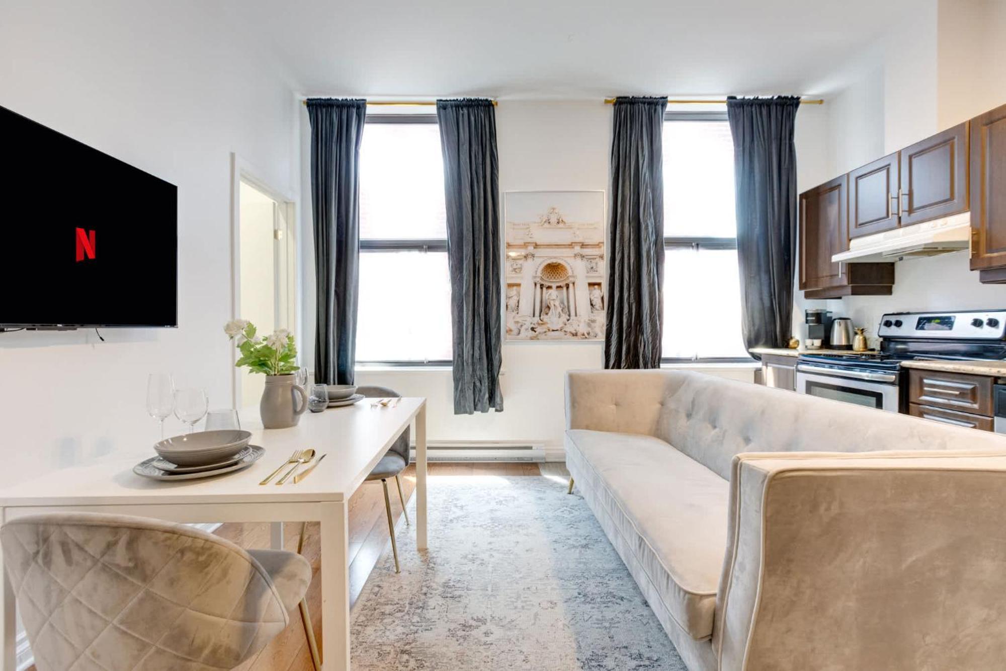 Apartmán M11 - Stylish & Cozy 2Bdr In Plateau Montreal Exteriér fotografie